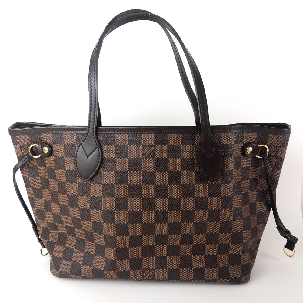 SOLD Louis Vuitton Damier Ebene Neverfull PM